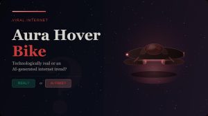 Aura Hover Bike Technologically Real or an AI