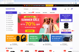 sadostore.com home page