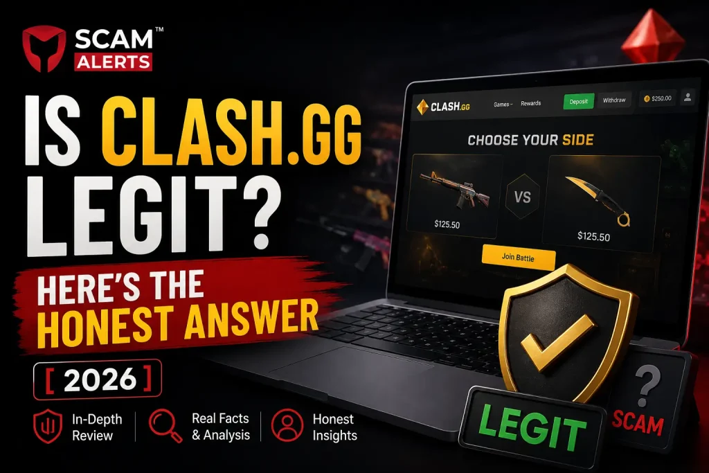 Is Clash.gg legiti? review and scam check 2026